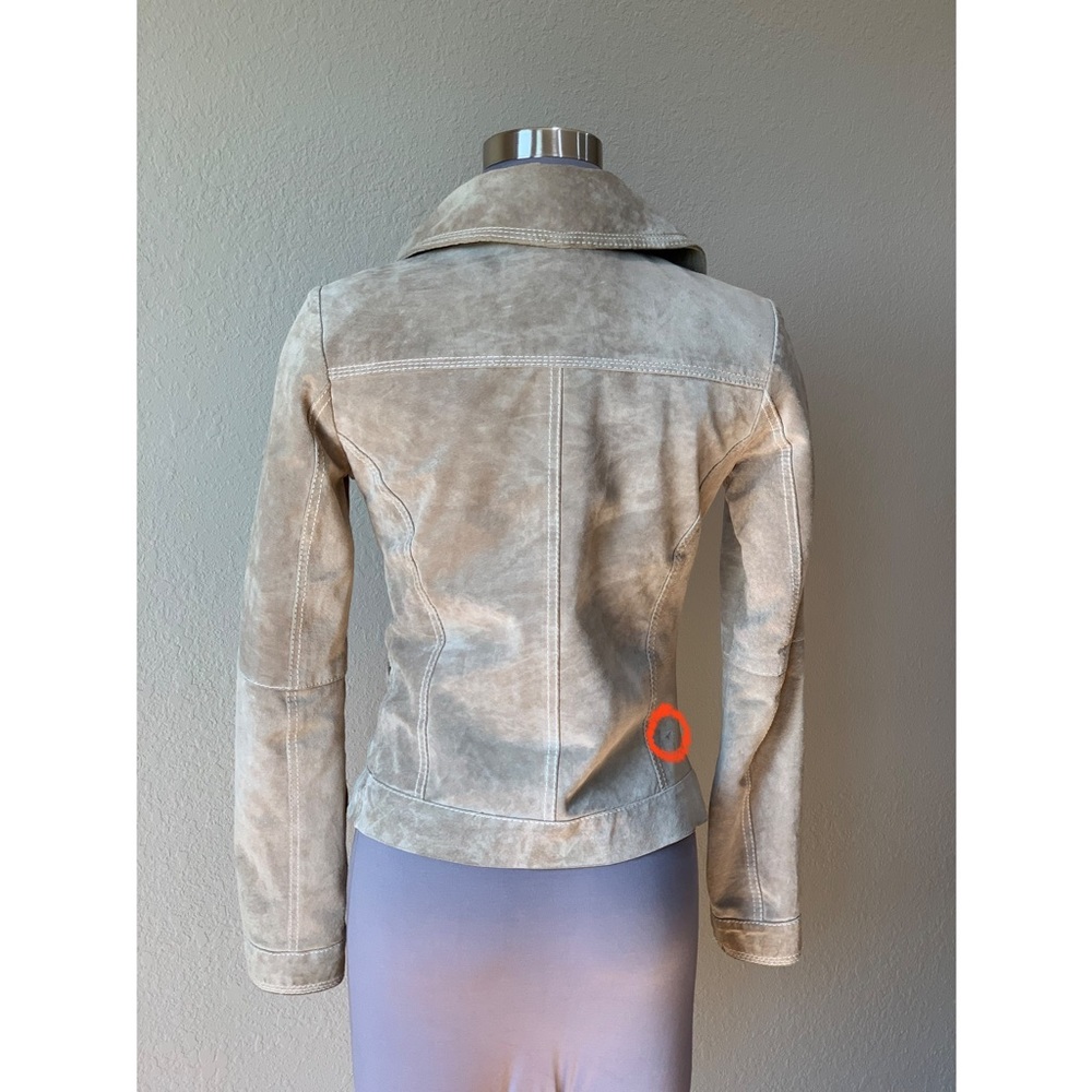 *CLOSET CLOSING* Michael Kors Suede Moto Jacket- Sz Small - Picture 5 of 13